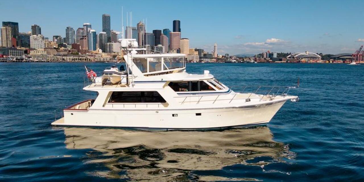 Offshore Yachts Pilothouse